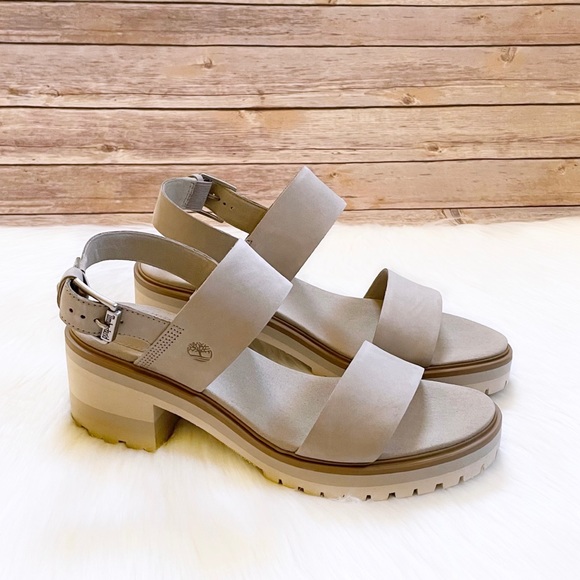 Timberland Shoes - Timberland Violet Marsh 2 Band Light Taupe Sandals